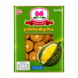 Twin Lotus Cookie with Durian Flavoured Cream 1,200g
