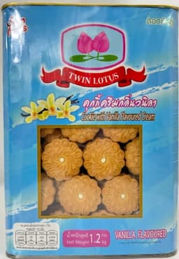 Dok Bua Ku Vanilla Sandwich Crackers 1.2kg