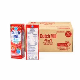 Dutch Mill Strawberry Drinking Yogurt 165ml