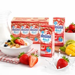 Dutch Mill Strawberry Drinking Yogurt 165ml
