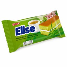 ELLSE Pandan Flavored Layer Cake with Cream Filling 15 g