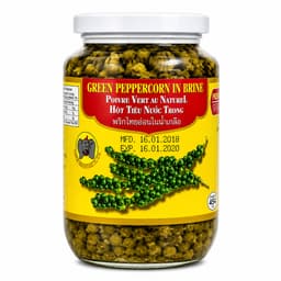 Fresh Green Peppercorns in Brine 454g