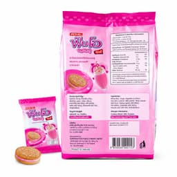 Fun-O Strawberry Sandwich Cookies 27g