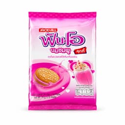 Fun-O Strawberry Sandwich Cookies 27g