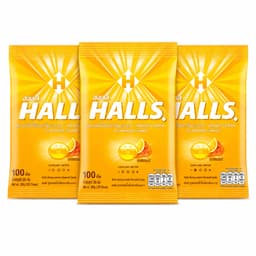 HALLS Candy Honey Flavor (100 pcs) 280g