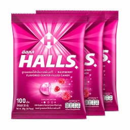 HALLS Raspberry Flavour 280g