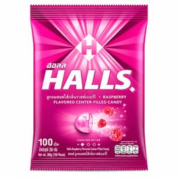 HALLS Raspberry Flavour 280g
