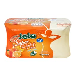 JELE Super Light Carrageenan Jelly with Konjac Orange Flavor 125 g.
