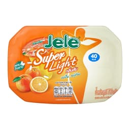 JELE Super Light Carrageenan Jelly with Konjac Orange Flavor 125 g.