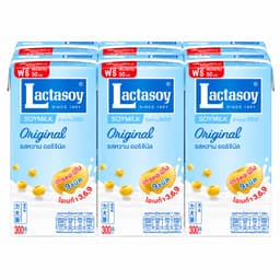 LACTASOY UHT Soymilk Original Sweetened Flavor 300ml
