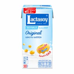 LACTASOY UHT Soymilk Original Sweetened Flavor 300ml