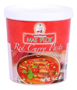 Mae Ploy Red Curry Paste Thai Paste 400g