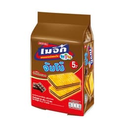 MAGIC TWIN Cracker Chocolate Cream Flavor Size 15 g.
