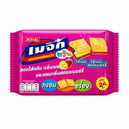 Magic Twin Strawberry Sandwich Crackers 15g