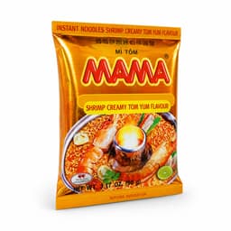 Mama Instant Noodles Shrimp Creamy Tom Yum Flavour 55g.