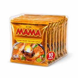 Mama Instant Noodles Shrimp Creamy Tom Yum Flavour 55g.