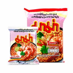 MAMA Instant Noodles Tom Yum Kung Flavor 55g. Pack 10