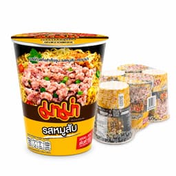 MAMA Cup Instant Noodles Minced Pork Flavor 60 g