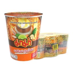 MAMA Cup Instant Noodles Creamy Tom Yum Kung Flavor 60 g