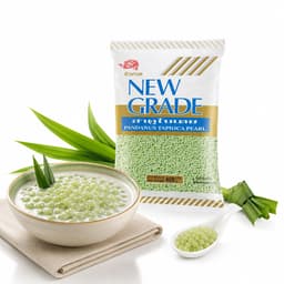 New Grade Pandan Small Tapioca Pearls 400g