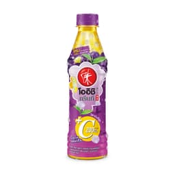 Oishi Green Tea, Kyoho Grape Flavor with Coconut Jelly, 350ml