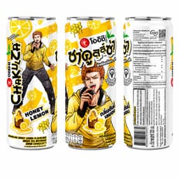 OISHI Chakulza Green Tea Soda Honey Lemon Flavor 320 ml