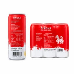 Singha Red Lemon Soda 330ml