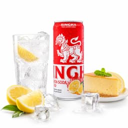 Singha Red Lemon Soda 330ml