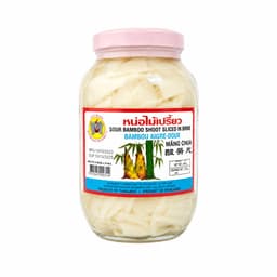 Sour Pickled Bamboo Shoots Sliced 1.8kg