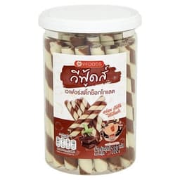 V Foods Chocolate Wafer Snack 180g