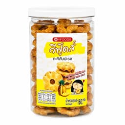 VFoods Coconut & Pineapple Crispy Bread 160g