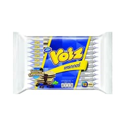 VOIZ Crackers Stuffed Cream Chocolate Flavor 24 g