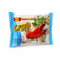 Wai Wai Instant Rice Vermicelli Crab Flavour noodles 55g