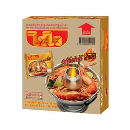 WAIWAI Instant Noodles Shrimp Tom Yum Cream Soup Flavor 60 G