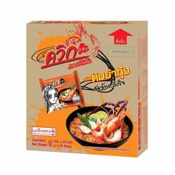 WAI WAI Quick Instant Noodles Tom Yum Kung Flavour 60 g.