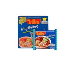 Wai Wai instant noodles, minced pork tom yum flavor, 60 grams