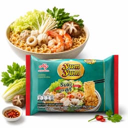 Yum Yum Jumbo Instant Noodles Suki 55g.